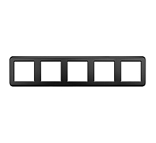 Рамка пластиковая Arlight FRM-VERSA-PL-5-BK 045191