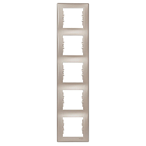 Рамка 5-постовая вертикальная Schneider Electric Sedna SDN5801568
