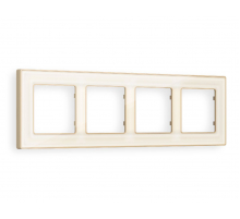 Рамка четырехместная Ambrella Volt Arctic AF580344