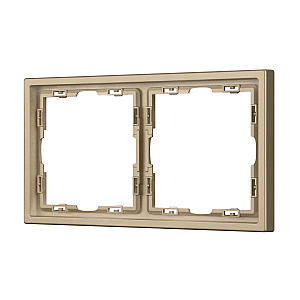 Рамка пластиковая Arlight FRM-NOBE-SFPL-2-GD 054217