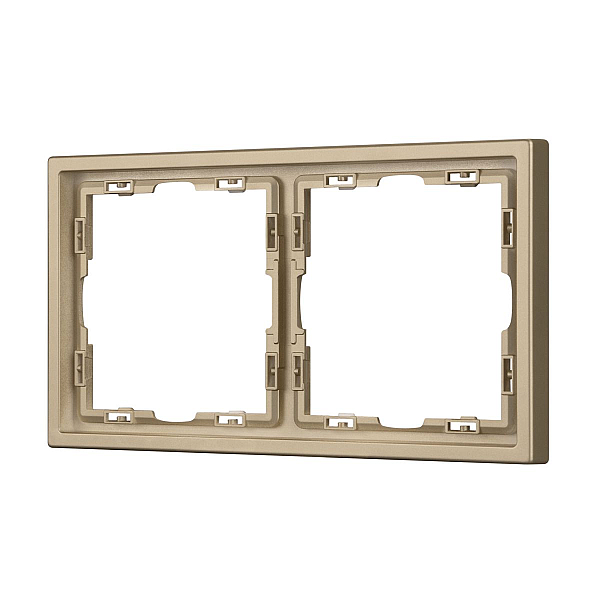 Рамка пластиковая Arlight FRM-NOBE-SFPL-2-GD 054217