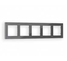 Рамка пятиместная Ambrella Volt Platos AF330655