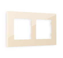 Рамка двухместная Ambrella Volt Qubi AF250302