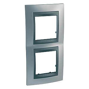 Рамка 2-постовая вертикальная Schneider Electric Unica Top MGU66.004V.238