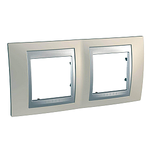 Рамка 2-постовая Schneider Electric Unica Top MGU66.004.095
