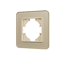 Рамка стеклянная на 1 пост Arlight FRM-OMALI-SFGS-1-GD 049679