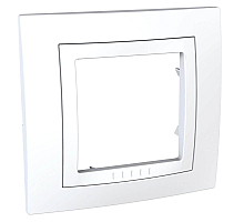 Рамка 1-постовая Schneider Electric Unica MGU2.002.18