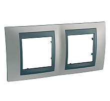 Рамка 2-постовая Schneider Electric Unica Top MGU66.004.239