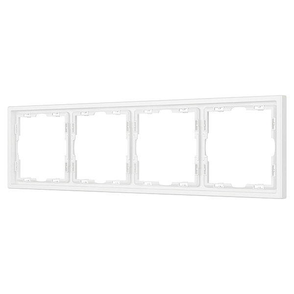 Рамка пластиковая Arlight FRM-NOBE-SFPL-4-WH 054223