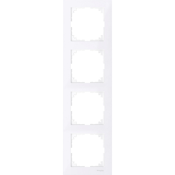 Рамка на 4 поста Schneider Electric Merten MTN4040-3625
