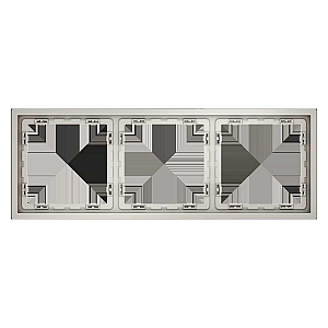 Рамка на 3 поста Voltum S70 VLS100303 (кашемир)