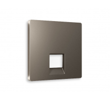 Лицевая панель для компьютерной/телефонной розетки RJ-45/RJ-11 Ambrella Volt Alfa AP6420