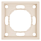 Рамка Stekker, PFR00-5001-08 1-местная Эмили, кашемир, soft touch 49910