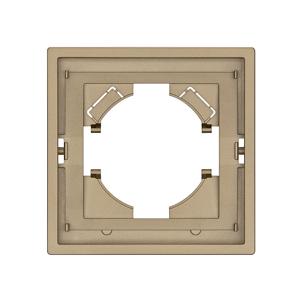Рамка пластиковая на 1 пост Arlight FRM-TENDO-SFPL-1-GD 054643