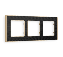 Рамка трехместная Ambrella Volt Arctic AF580543