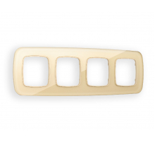 Рамка четырехместная Ambrella Volt Radian OF320604