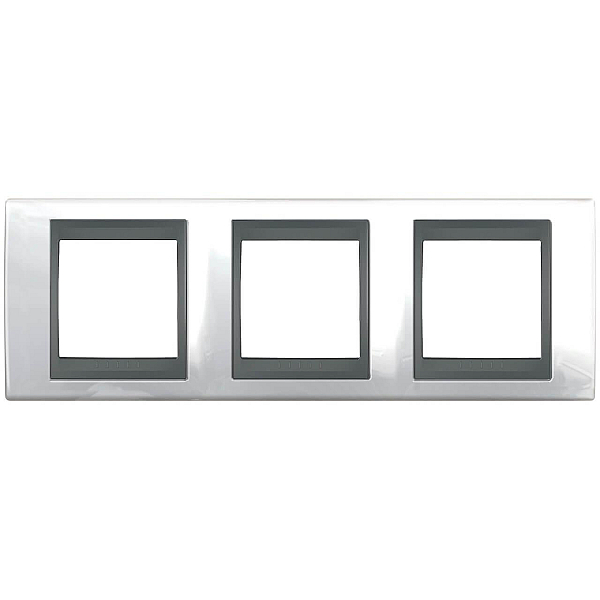 Рамка 3-постовая Schneider Electric Unica Top MGU66.006.239