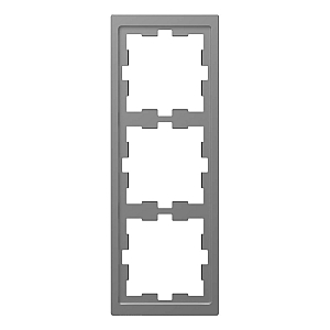Рамка 3-постовая Schneider Electric Merten D-Life MTN4030-6536