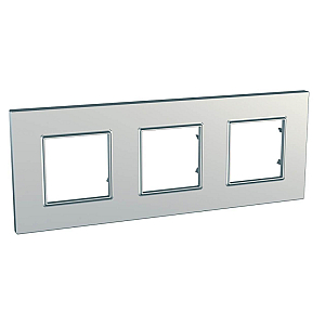 Рамка 3-постовая Schneider Electric Unica Quadro MGU6.706.55