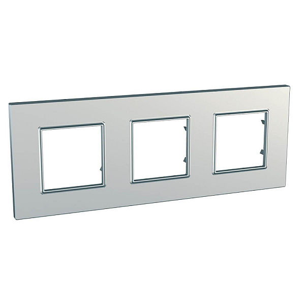 Рамка 3-постовая Schneider Electric Unica Quadro MGU6.706.55