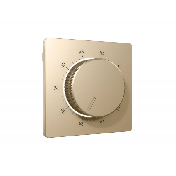 Лицевая панель Alfa (Шампань) для терморегулятора теплого пола Quant Ambrella Volt AP6057