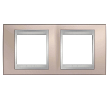 Рамка 2-постовая Schneider Electric Unica Top MGU66.004.096