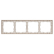 Рамка пластиковая Arlight FRM-NOBE-SFPL-4-CA 059460