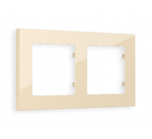 Рамка двухместная Ambrella Volt Techno AF220302