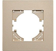 Рамка пластиковая на 1 пост Arlight FRM-PERIO-PL-1-GD 049691