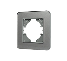 Рамка стеклянная на 1 пост Arlight FRM-OMALI-SFGS-1-GR 049677