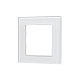 Рамка одноместная Arlight FRM-GLARE-GS-1-WH 043786