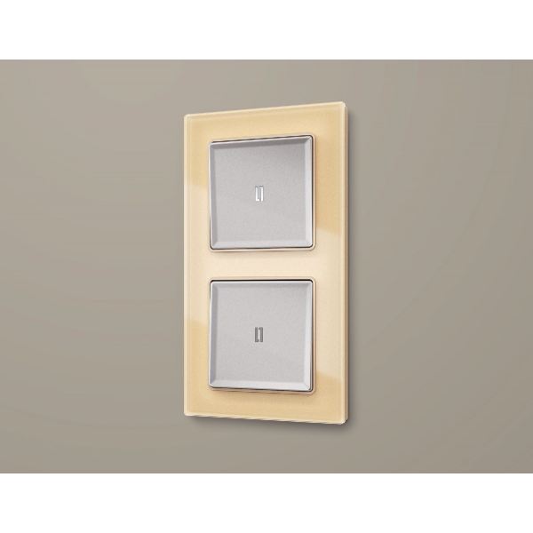 Рамка двухместная Ambrella Volt Platos AF330602 Рамка двухместная Ambrella Volt Platos AF330602