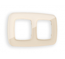 Рамка двухместная Ambrella Volt Radian OF350302