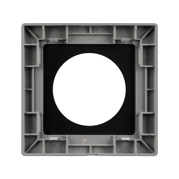 Рамка 1-местная алюминиевая Arlight FRM-PRESTO-ALR-1-GR 043877