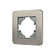 Рамка алюминиевая на 1 пост Arlight FRM-AKIRY-AL-1-SR 049680