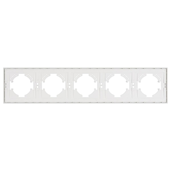 Рамка пластиковая на 5 постов Arlight FRM-TENDO-SFPL-5-GD 054658