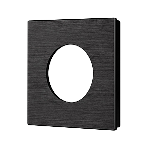 Рамка 1-местная алюминиевая Arlight FRM-PRESTO-ALR-1-BK 043876