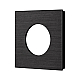 Рамка 1-местная алюминиевая Arlight FRM-PRESTO-ALR-1-BK 043876