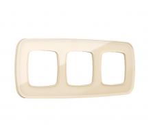 Рамка трехместная Ambrella Volt Coint OF640303