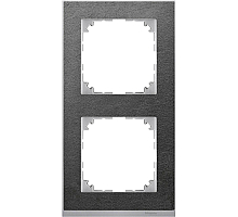 Рамка 2-постовая Schneider Electric Merten System M MTN4020-3669