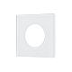 Рамка стеклянная на 1 пост Arlight FRM-GLARE-GC-1-WH 043832