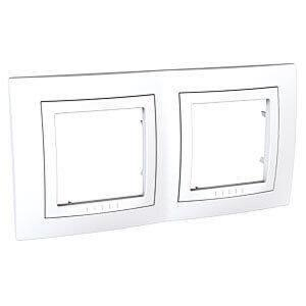 Рамка 2-постовая Schneider Electric Unica Class MGU68.004.7Z1