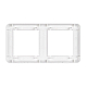 Рамка двухместная Arlight FRM-VERSA-PL-2-WH 043776