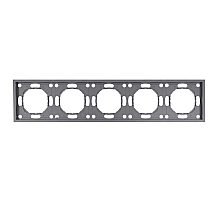Рамка пятиместная Stekker Эмили PFR00-5005-10 49966