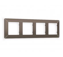 Рамка четырехместная Ambrella Volt Line AF110634