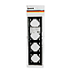 Рамка 4-постовая Stekker Эрна Элегант черный PFR00-9014-03 49664