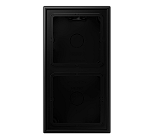 Коробка двухместная Jung LS582ASWM