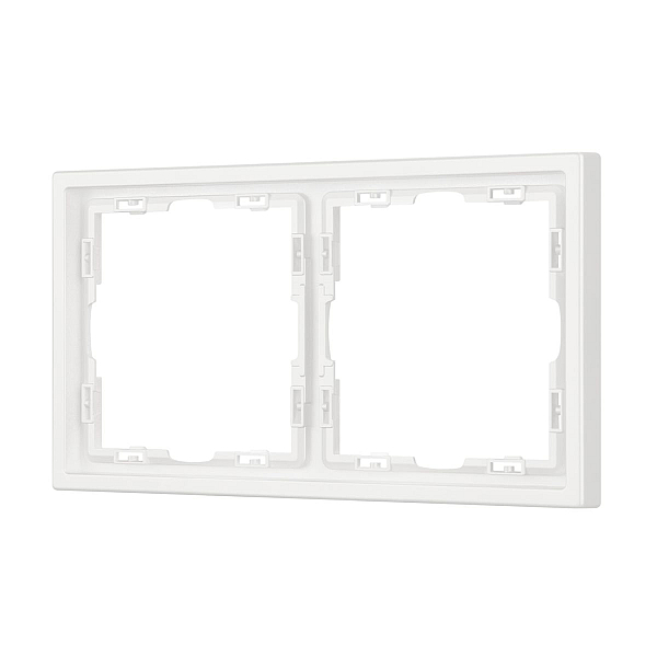 Рамка пластиковая Arlight FRM-NOBE-SFPL-2-WH 054215