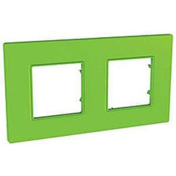 Рамка 2-постовая Schneider Electric Unica Quadro MGU4.704.28