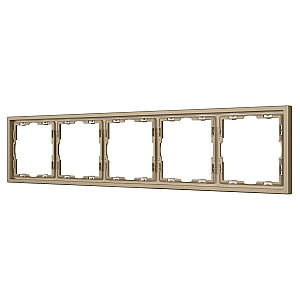 Рамка пластиковая Arlight FRM-NOBE-SFPL-5-GD 054229